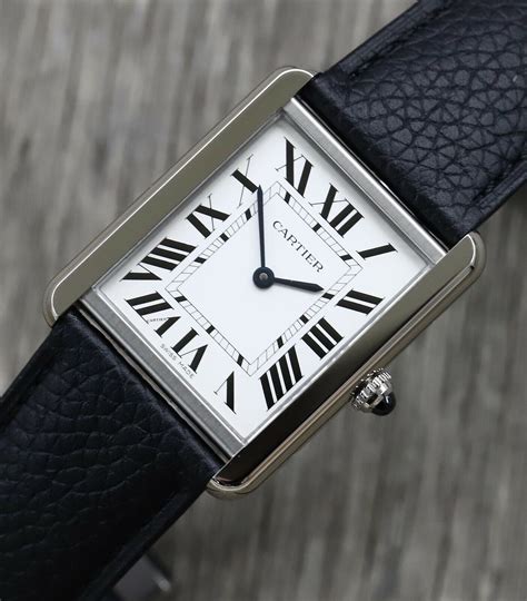 cartier tank solo mujer|cartier tank solo large.